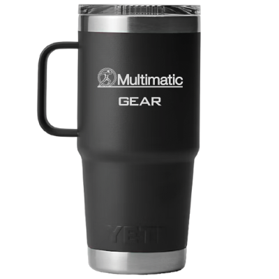 20 Oz YETI® Stainless Steel Insulated Travel Mug W/ Handle